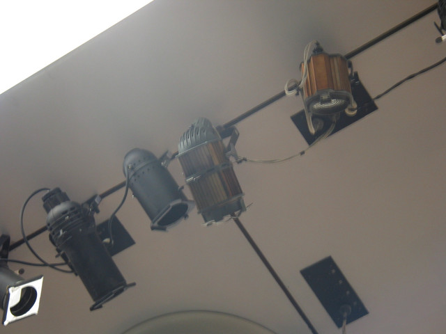 A collection -- of interest is the fresnel on the right and the elipsoidal next to it in the middle.