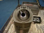 Top of unit with lamp removed